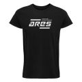 T-shirtNOIR Logo ARES BLANC Puff