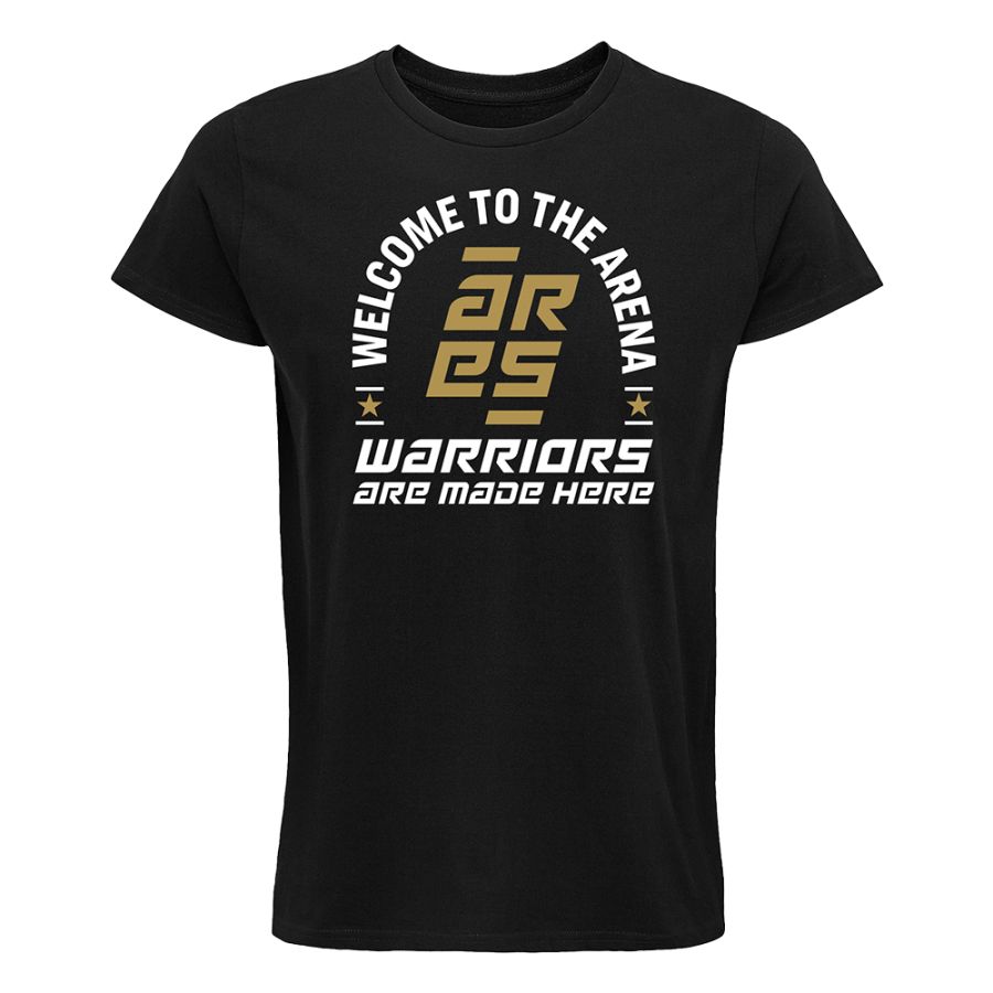 T-shirt NOIR Logo Blason Arche