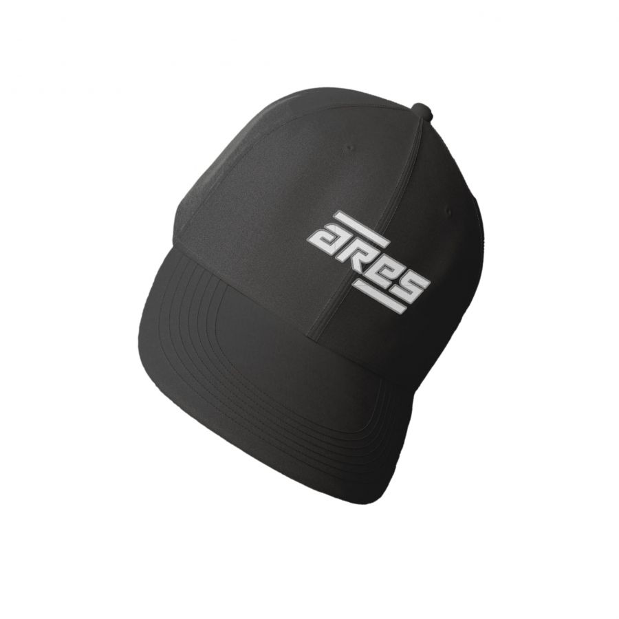 Casquette NOIR Baseball Logo Blanc