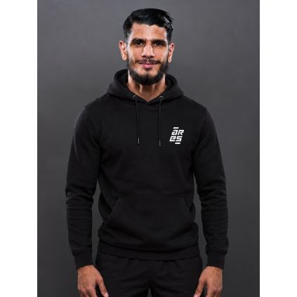 Sweat Capuche NOIR MURANO Logo Vertical Dos