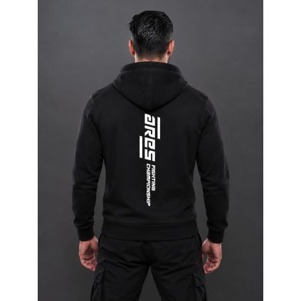 Sweat Capuche NOIR MURANO Logo Vertical Dos