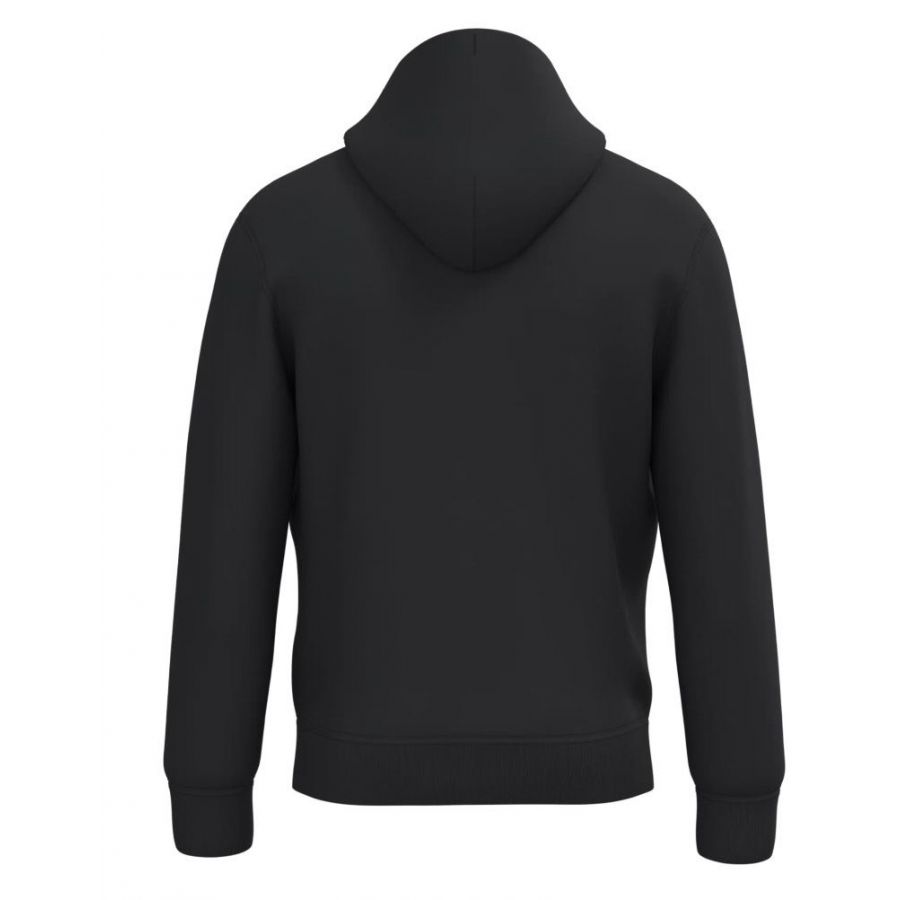 Sweat Capuche NOIR MURANO Grand Logo Blanc