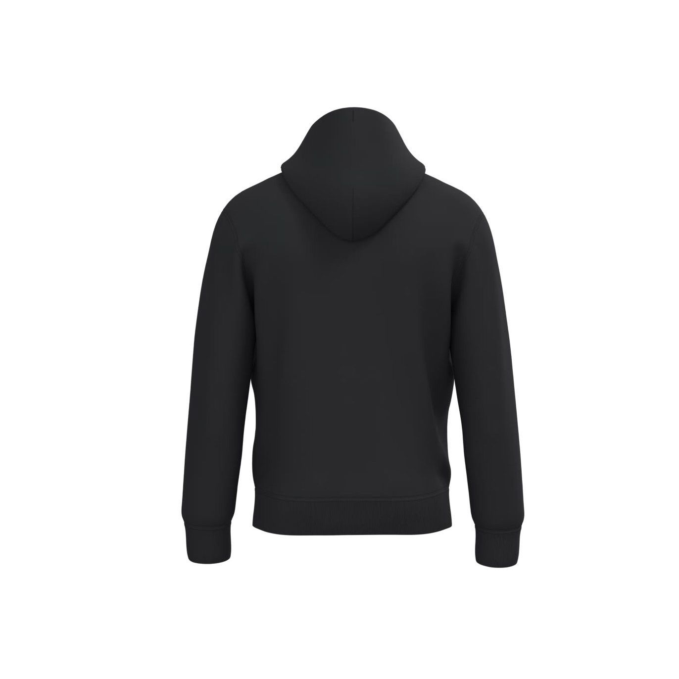 Sweat Capuche NOIR MURANO Grand Logo Blanc