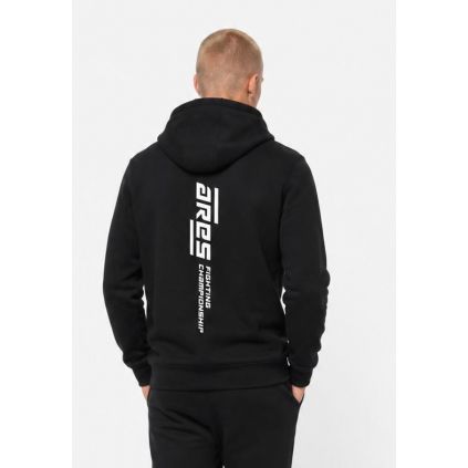 Sweat Capuche NOIR MURANO Logo Vertical Dos