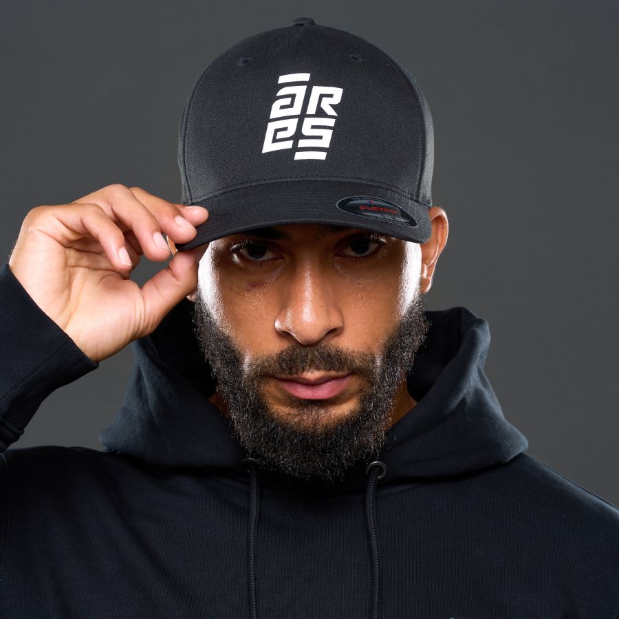 Casquette Noire Flexit - ARES